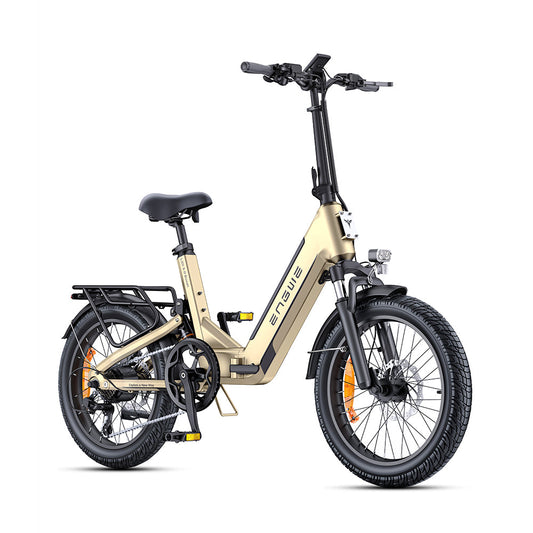 Engwe L20 3.0 BOOST 20" Foldable Electric Bicycle 648Wh Full Suspension E-bike Support Apps