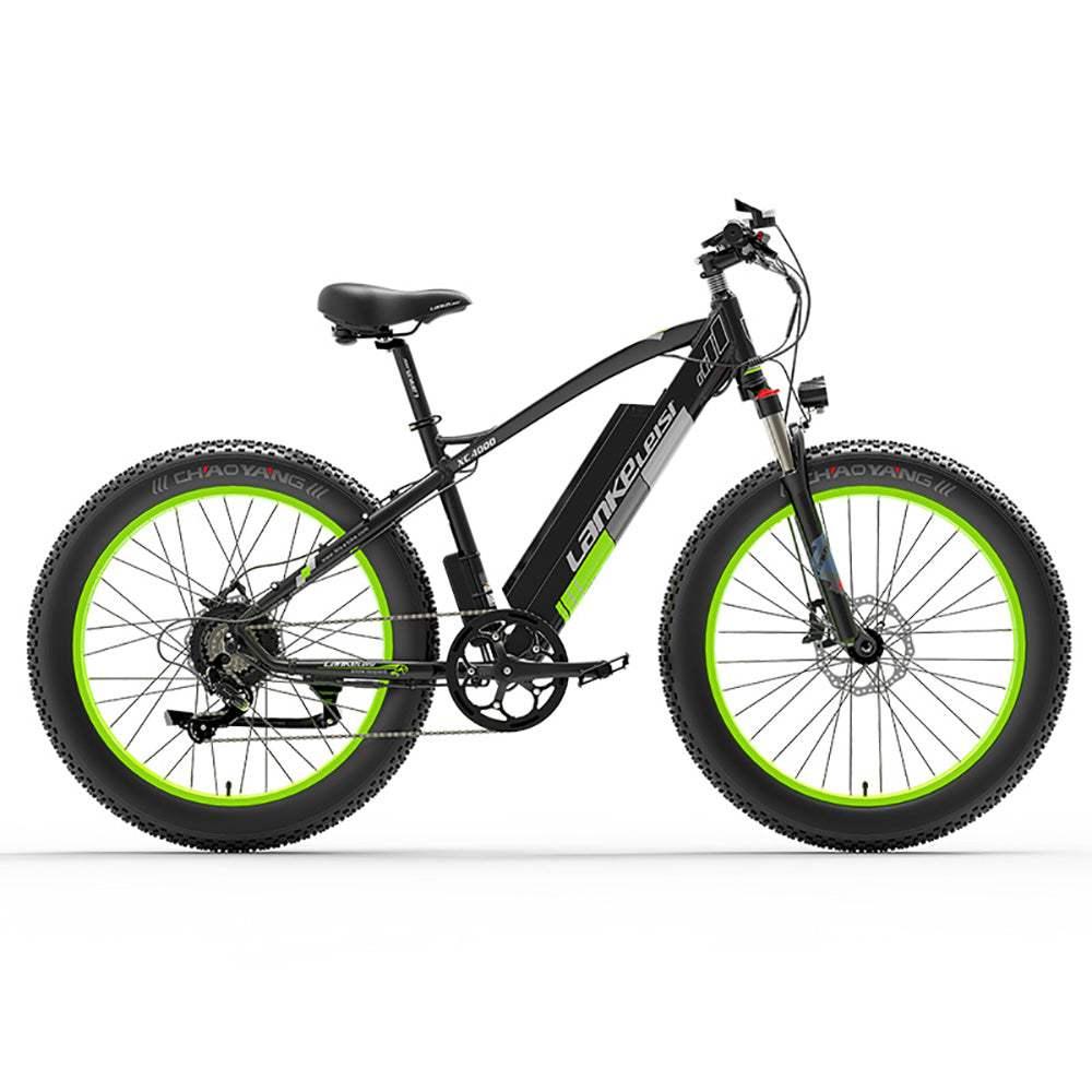 Lankeleisi XC4000 1000W 26" Electric Fat Bike 840Wh E-Mountain Bike EMTB 48V 17.5Ah Battery