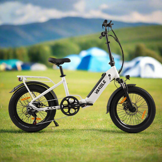 Vakole VT4 2025 Version 250W 20" Foldable Electric Bike 468Wh Compact Step-through E-bike 36V 13Ah Battery [Pre-Order]