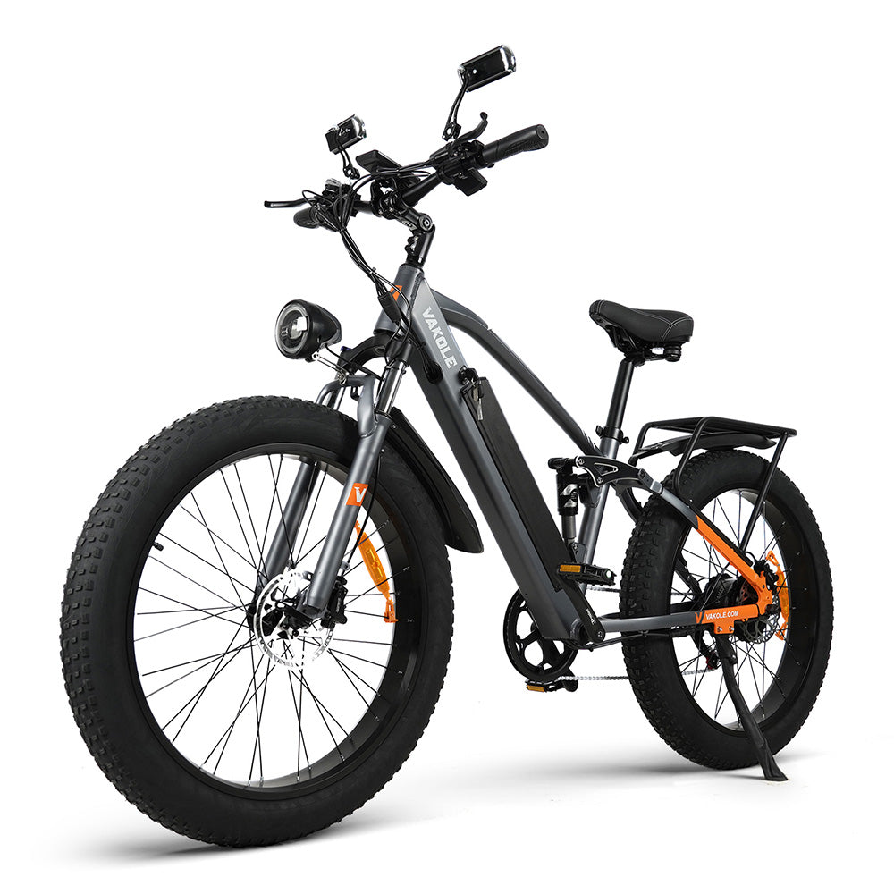 Vakole CO26 750W 26" Fat Bike 768Wh Full Suspension E-Mountain Bike 48V 16Ah Battery [Pre-Order]