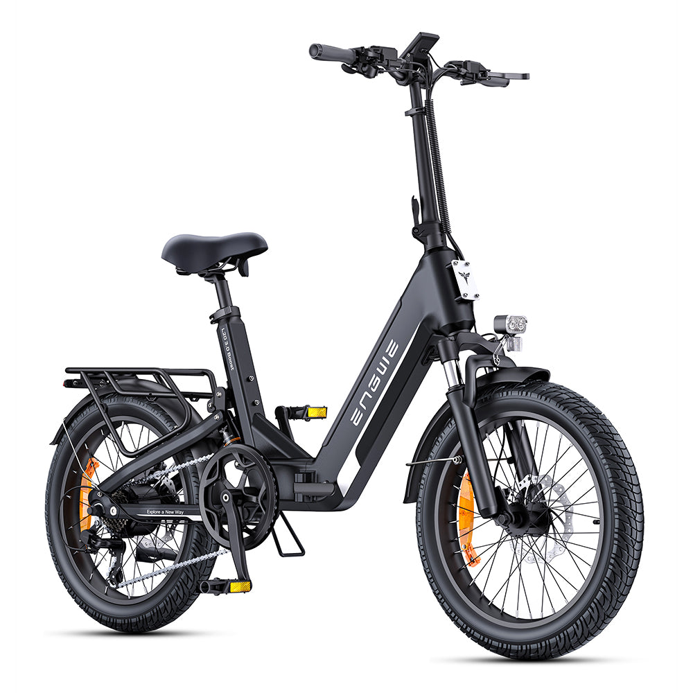 Engwe L20 3.0 BOOST 20" Foldable Electric Bicycle 648Wh Full Suspension E-bike Support Apps