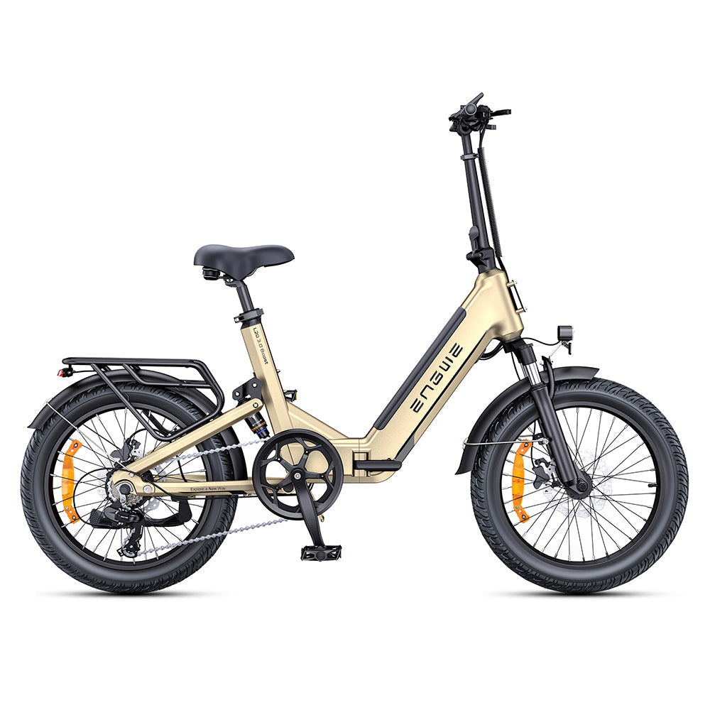 Engwe L20 3.0 BOOST 20" Foldable Electric Bicycle 648Wh Full Suspension E-bike Support Apps