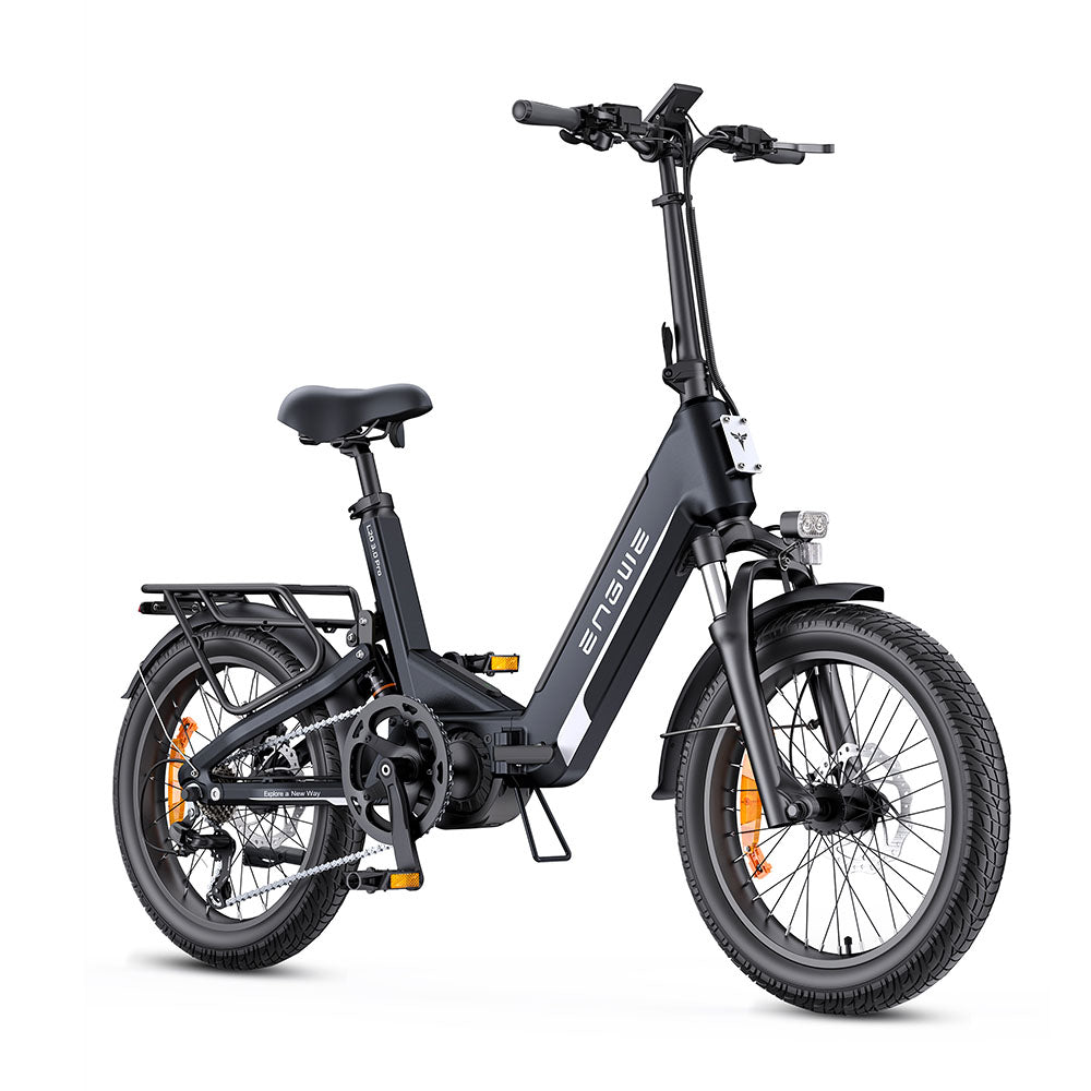 Engwe L20 3.0 PRO 250W Mid-drive Motor 20" Foldable Electric Bike 720Wh Step-through E-bike Support Apps