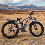 Vakole CO26 750W 26" Fat Bike 768Wh Full Suspension E-Mountain Bike 48V 16Ah Battery [Pre-Order]