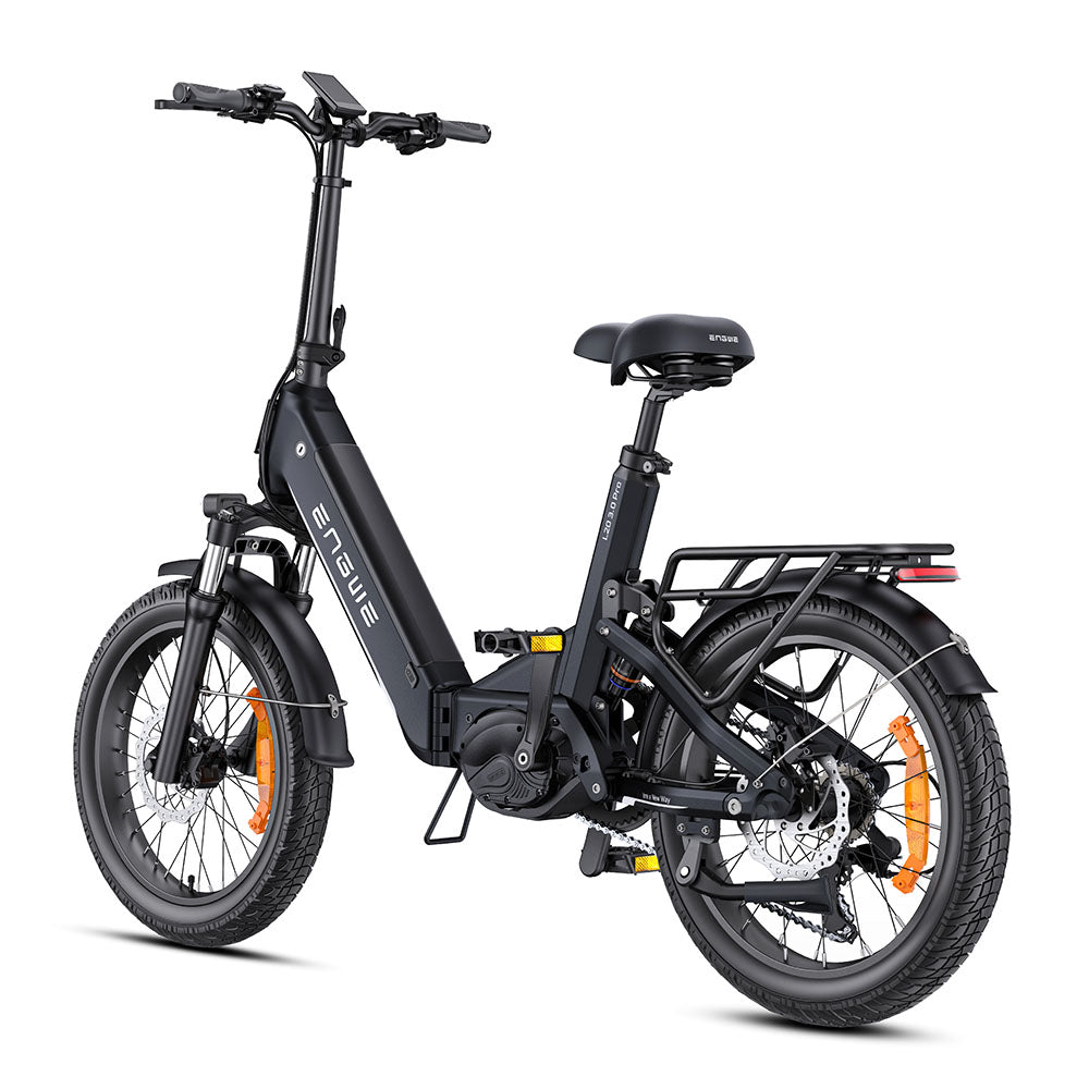 Engwe L20 3.0 PRO 250W Mid-drive Motor 20" Foldable Electric Bike 720Wh Step-through E-bike Support Apps