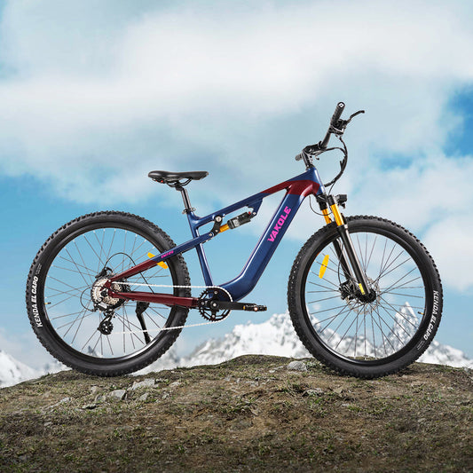 Vakole EMT29 250W 29" E-Mountain Bike 720Wh Cross-Country Full Suspension EMTB with Torque Sensor 48V 15Ah Battery [Pre-Order]
