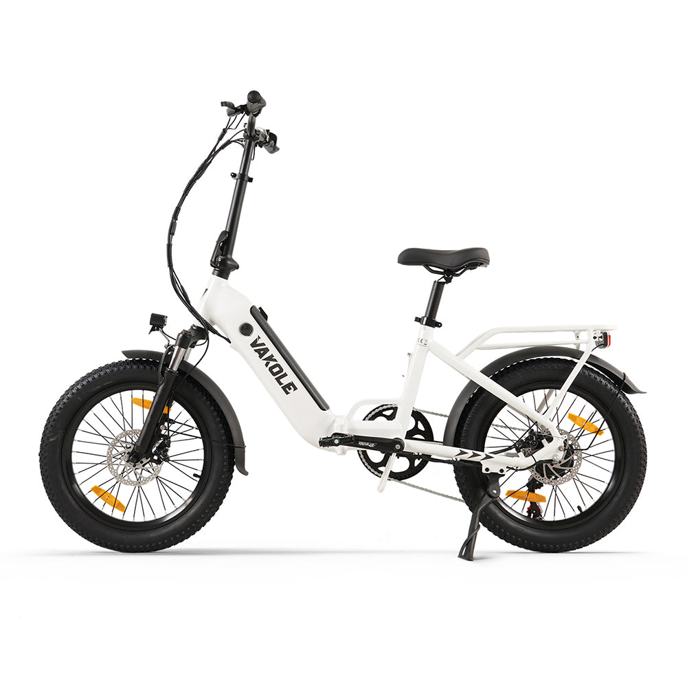 Vakole VT4 2025 Version 250W 20" Foldable Electric Bike 468Wh Compact Step-through E-bike 36V 13Ah Battery [Pre-Order]