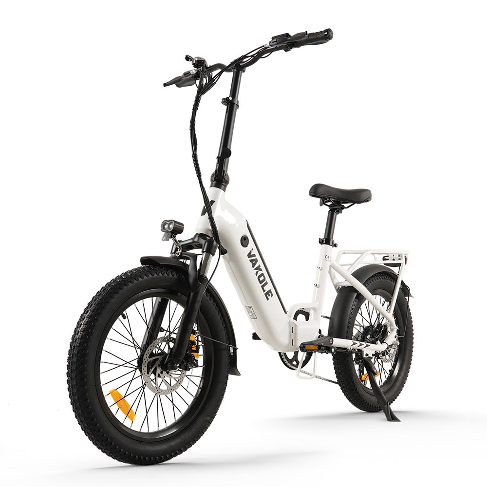 Vakole VT4 2025 Version 250W 20" Foldable Electric Bike 468Wh Compact Step-through E-bike 36V 13Ah Battery [Pre-Order]