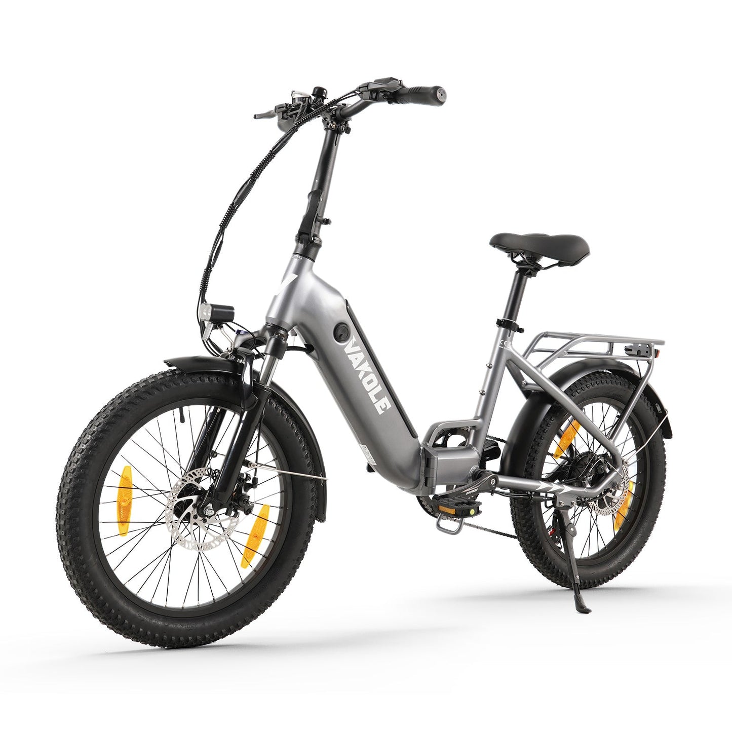 Vakole VT4 2025 Version 250W 20" Foldable Electric Bike 468Wh Compact Step-through E-bike 36V 13Ah Battery [Pre-Order]