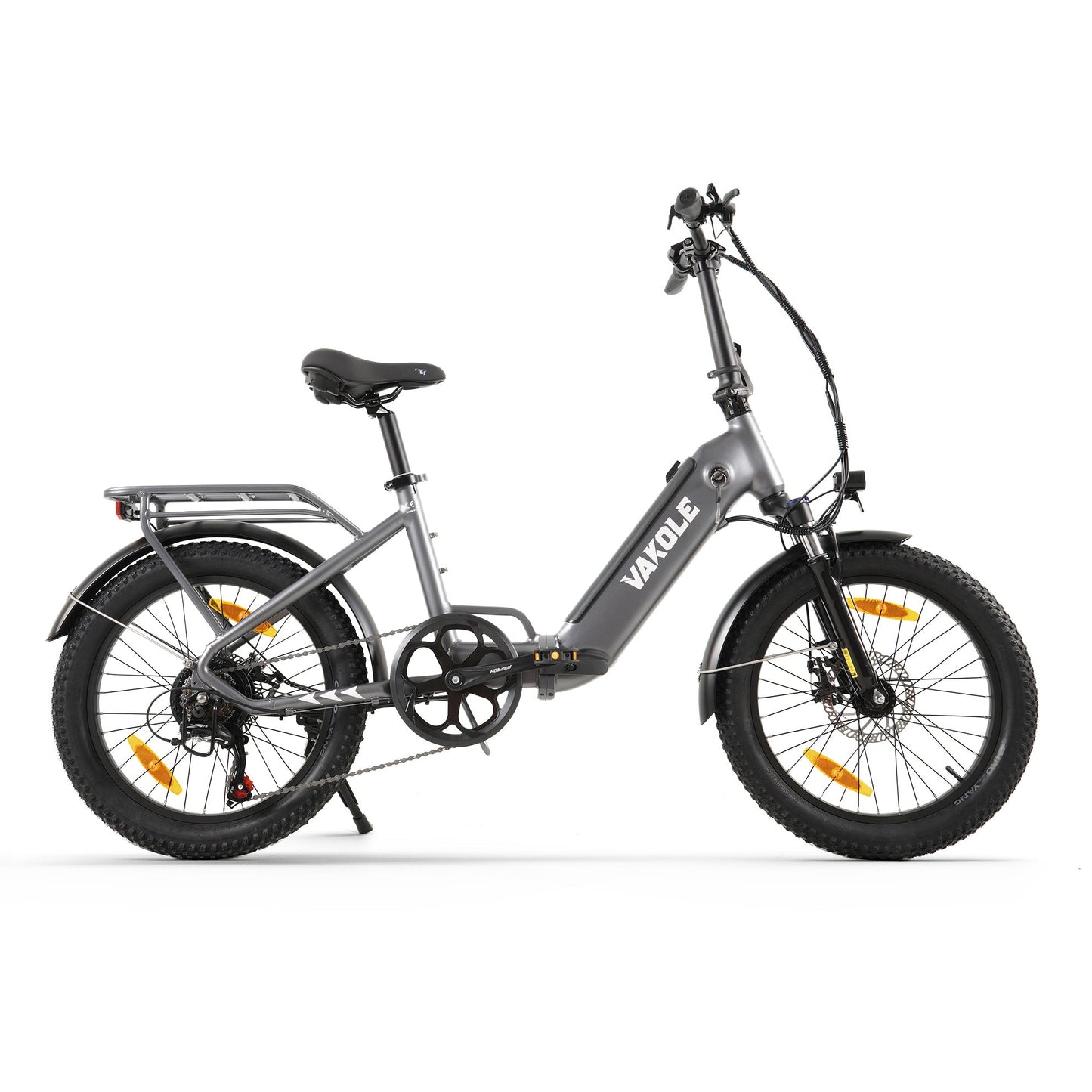 Vakole VT4 2025 Version 250W 20" Foldable Electric Bike 468Wh Compact Step-through E-bike 36V 13Ah Battery [Pre-Order]