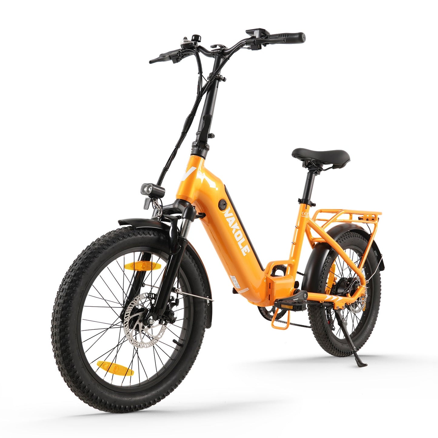 Vakole VT4 2025 Version 250W 20" Foldable Electric Bike 468Wh Compact Step-through E-bike 36V 13Ah Battery [Pre-Order]