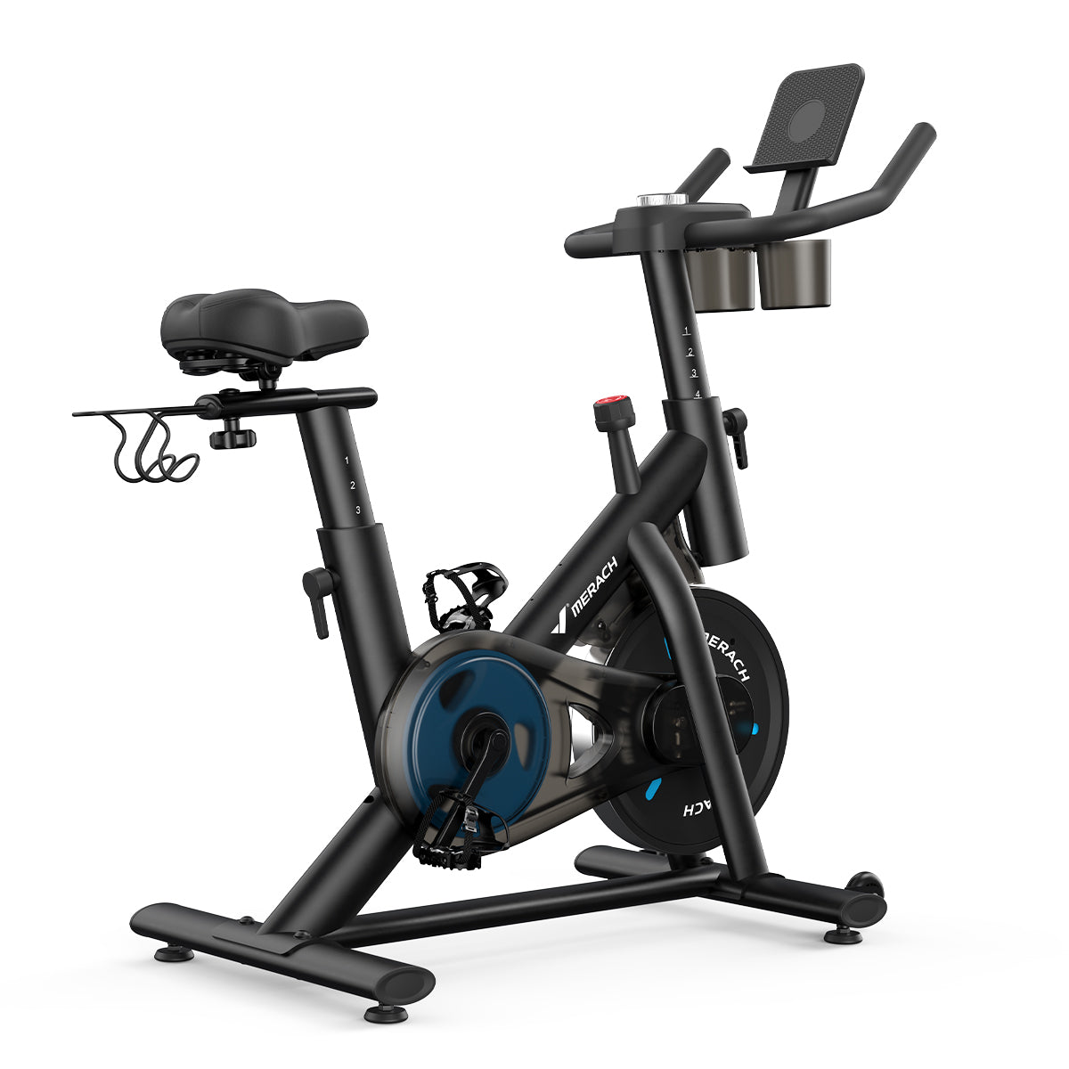 Merach S26B2 Indoor Exercise Bike Black