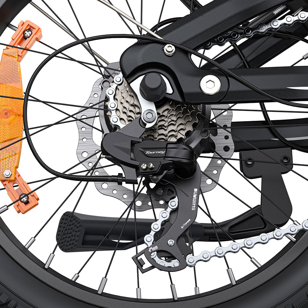 Engwe L20 3.0 BOOST 20" Foldable Electric Bicycle 648Wh Full Suspension E-bike Support Apps