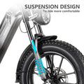 CMACEWHEEL V20 750W 20" Fat Bike 960Wh Full Suspension E-bike with Torque Sensor 48V 20Ah Battery [Pre-Order]