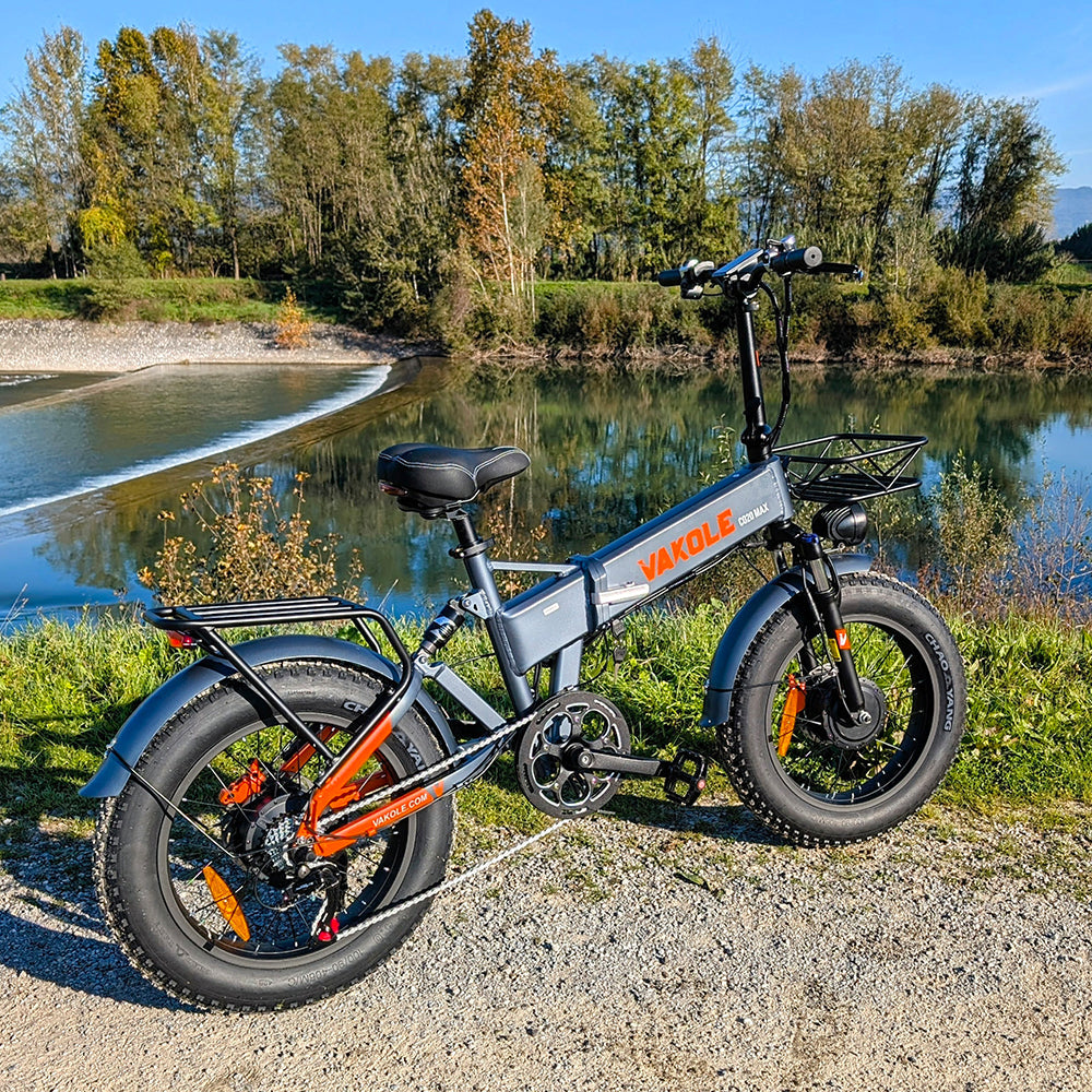 Vakole CO20 MAX 750W*2 Dual Motor 20" Folding Fat Bike 960Wh with Torque Sensor 20Ah Battery  [Pre-order]