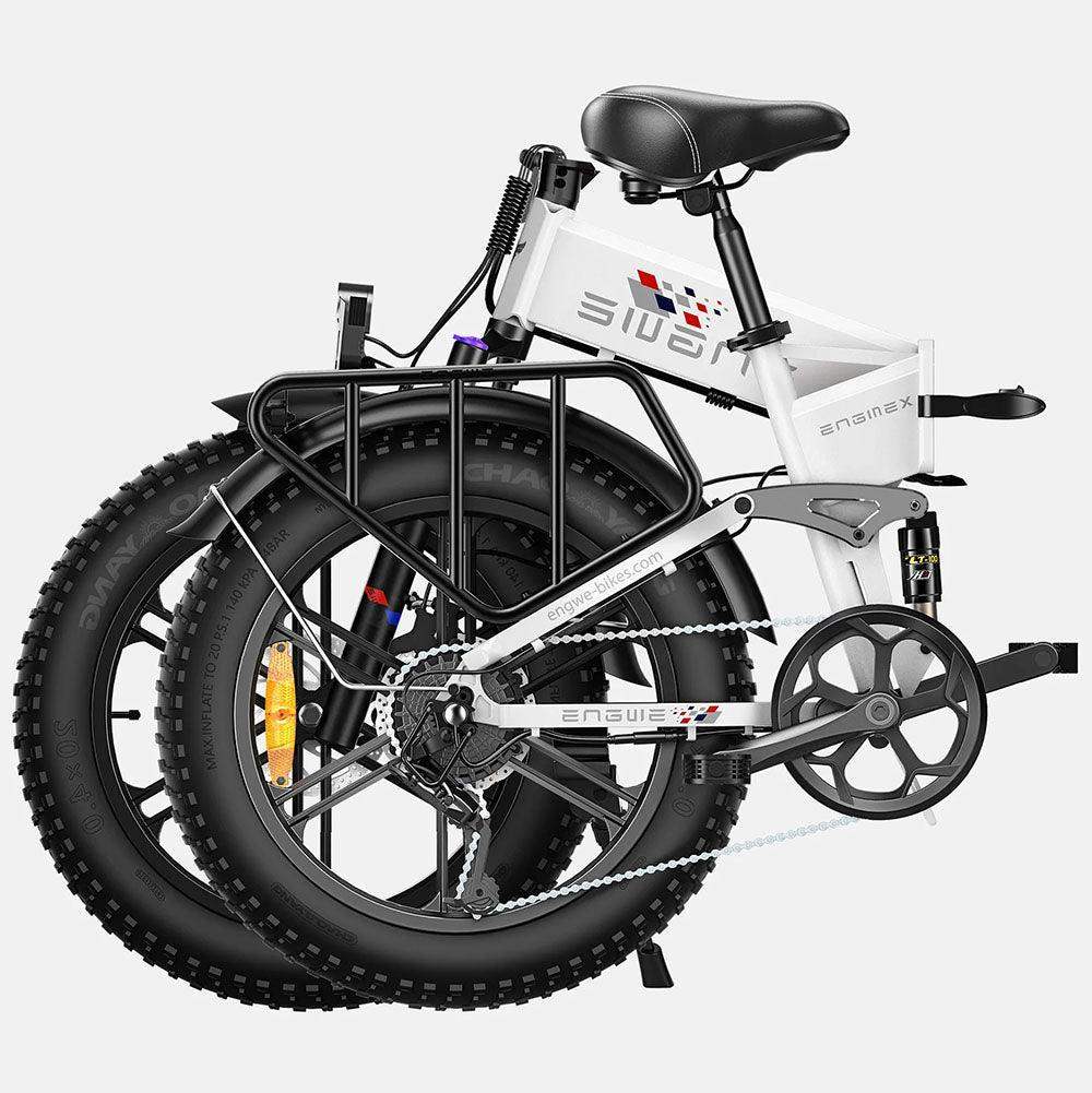 Engwe Engine X 250W 20" Fat Bike 624Wh Foldable E-Mountain Bike 48V 13Ah Battery