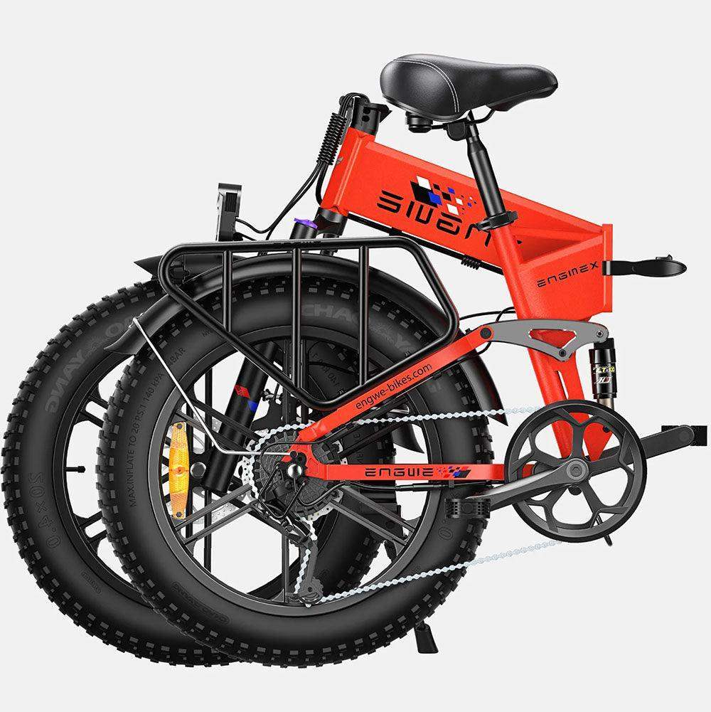 Engwe Engine X 250W 20" Fat Bike 624Wh Foldable E-Mountain Bike 48V 13Ah Battery
