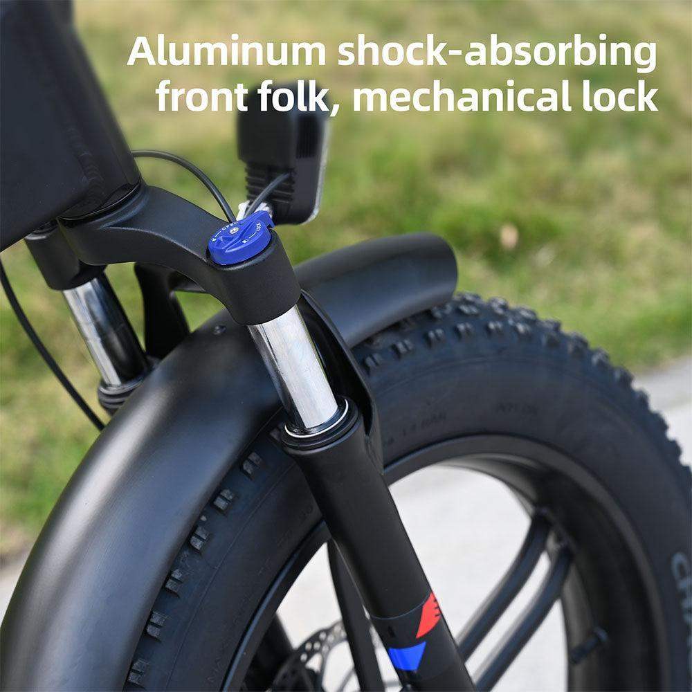 Engwe Engine X 250W 20" Fat Bike 624Wh Foldable E-Mountain Bike 48V 13Ah Battery