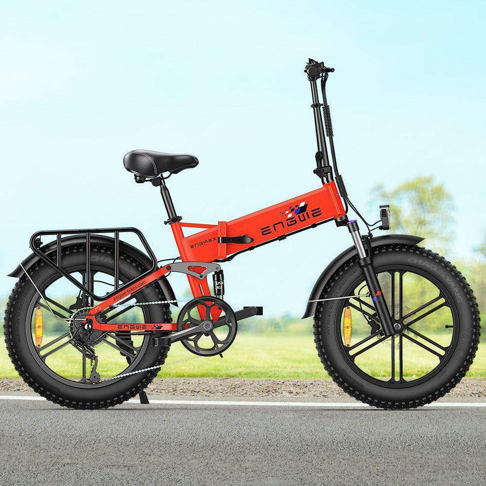 Engwe Engine X 250W 20" Fat Bike 624Wh Foldable E-Mountain Bike 48V 13Ah Battery
