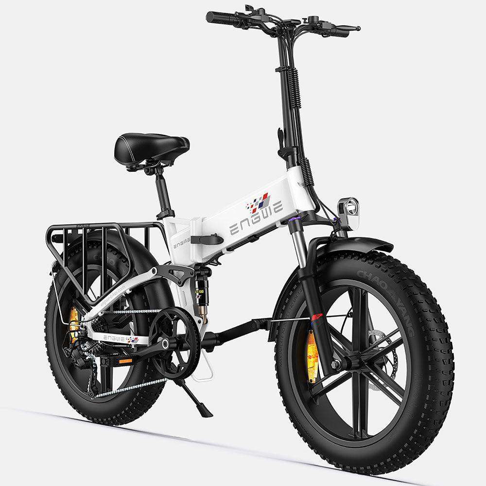 Engwe Engine X 250W 20" Fat Bike 624Wh Foldable E-Mountain Bike 48V 13Ah Battery