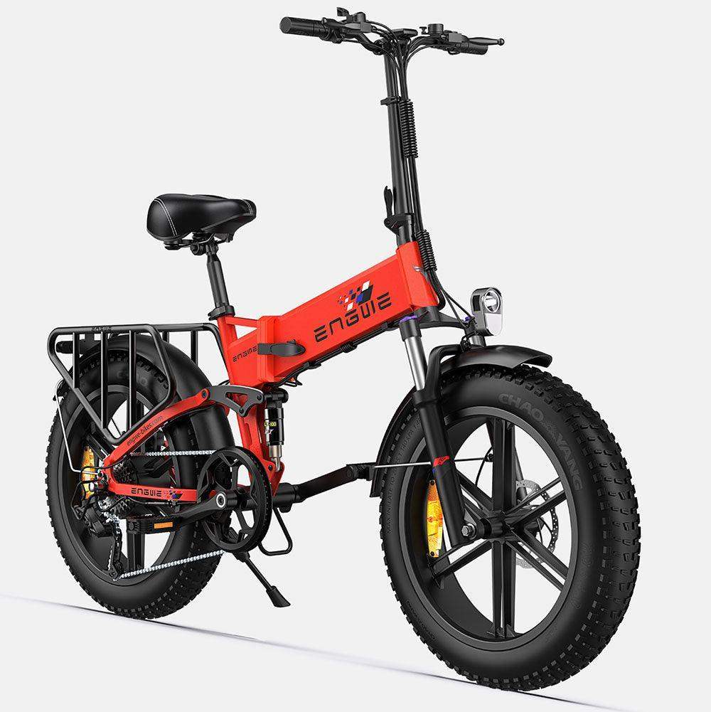 Engwe Engine X 250W 20" Fat Bike 624Wh Foldable E-Mountain Bike 48V 13Ah Battery