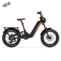 Lankeleisi RX800 Plus 2025 Version 1000W 20" Fat Bike 960Wh Full Suspension Electric Bike with Torque Sensor 48V 20Ah Battery SUV E-Bike [Pre-Order]