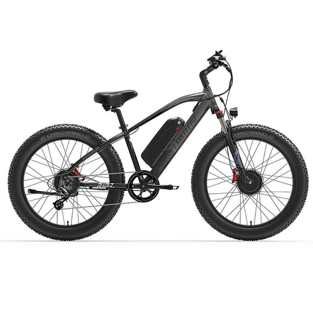 Lankeleisi MG740 PLUS 1000W*2 Dual Motor 26" Fat Bike 960Wh Hardtail E-Mountain Bike EMTB 48V 20Ah Battery