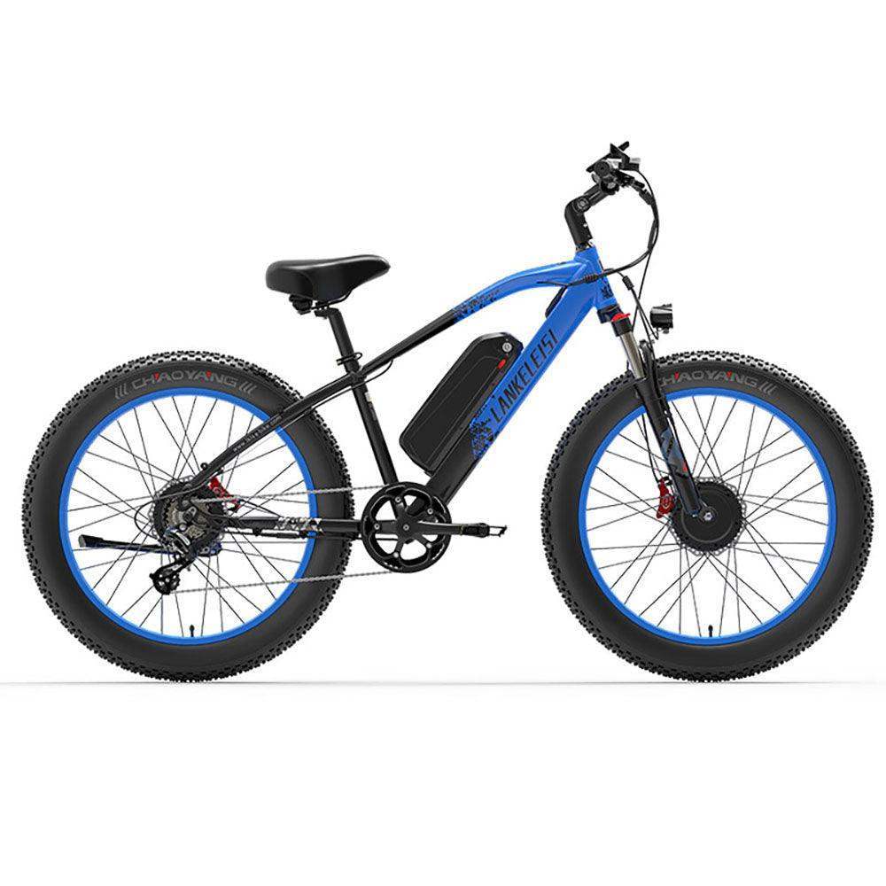 Lankeleisi MG740 PLUS 1000W*2 Dual Motor 26" Fat Bike 960Wh Hardtail E-Mountain Bike EMTB 48V 20Ah Battery