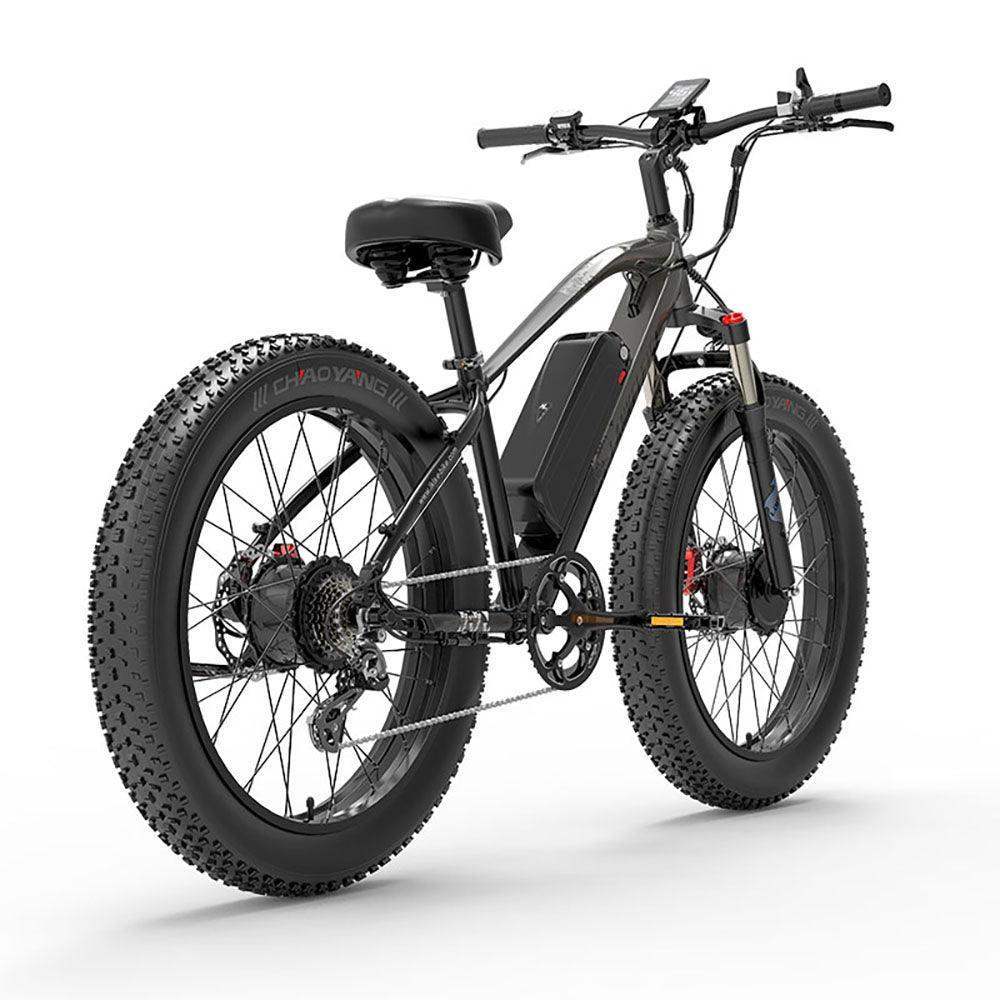 Lankeleisi MG740 PLUS 1000W*2 Dual Motor 26" Fat Bike 960Wh Hardtail E-Mountain Bike EMTB 48V 20Ah Battery