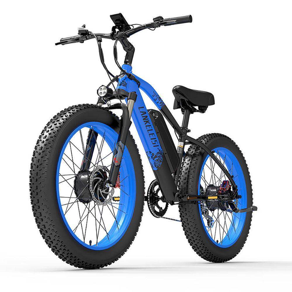 Lankeleisi MG740 PLUS 1000W*2 Dual Motor 26" Fat Bike 960Wh Hardtail E-Mountain Bike EMTB 48V 20Ah Battery