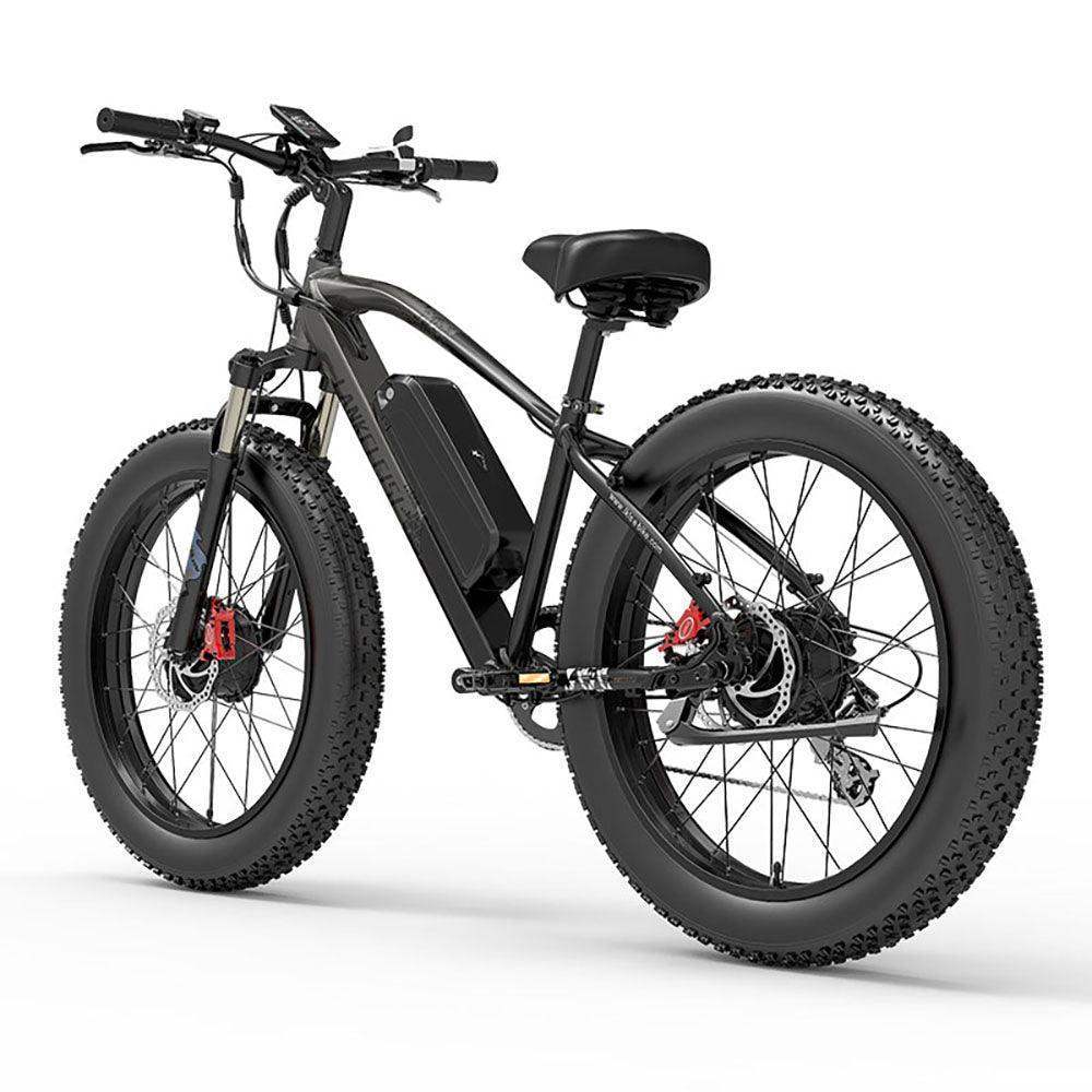 Lankeleisi MG740 PLUS 1000W*2 Dual Motor 26" Fat Bike 960Wh Hardtail E-Mountain Bike EMTB 48V 20Ah Battery