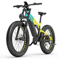 Lankeleisi RV800 Plus 750W Bafang Motor 26" Fat Bike 960Wh Full Suspension E-Mountain Bike E-MTB 48V 20Ah Battery