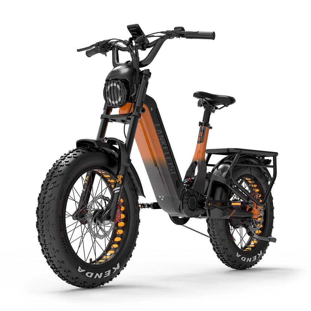 Lankeleisi RX800 Plus 2025 Version 1000W 20" Fat Bike 960Wh Full Suspension Electric Bike with Torque Sensor 48V 20Ah Battery SUV E-Bike [Pre-Order]