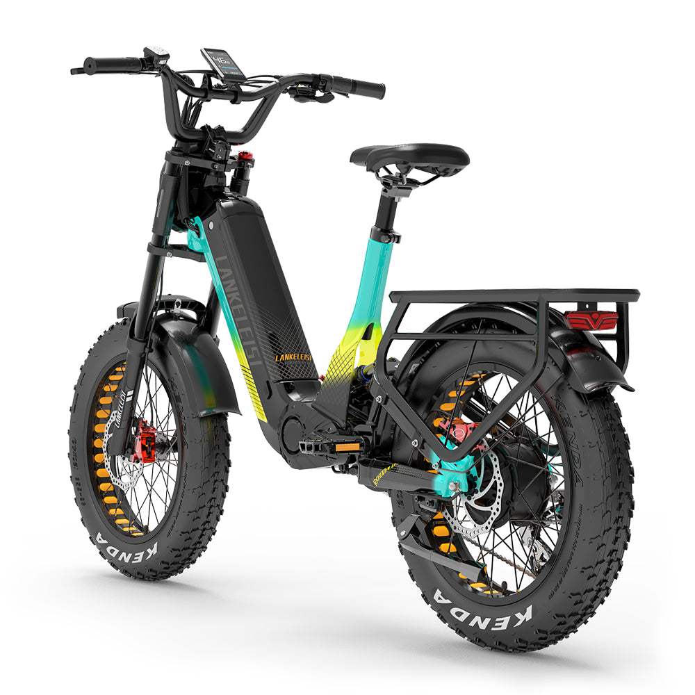 Lankeleisi RX800 Plus 2025 Version 1000W 20" Fat Bike 960Wh Full Suspension Electric Bike with Torque Sensor 48V 20Ah Battery SUV E-Bike [Pre-Order]