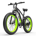Lankeleisi XC4000 1000W 26" Electric Fat Bike 840Wh E-Mountain Bike EMTB 48V 17.5Ah Battery