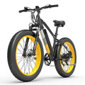 Lankeleisi XC4000 1000W 26" Electric Fat Bike 840Wh E-Mountain Bike EMTB 48V 17.5Ah Battery