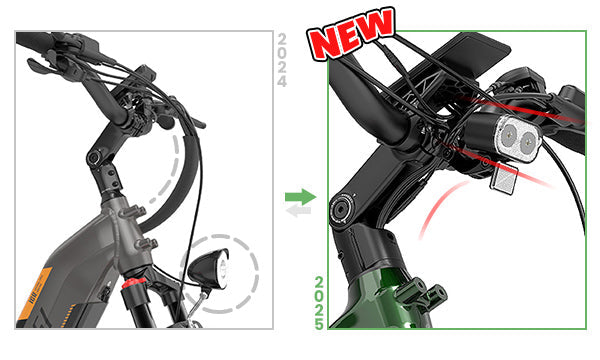 Lankeleisi MG600 Plus 2025 Version 26" Fat Bike 960Wh All Terrain SUV E-Bike with Torque Sensor 48V 20Ah Battery  [Pre-order]