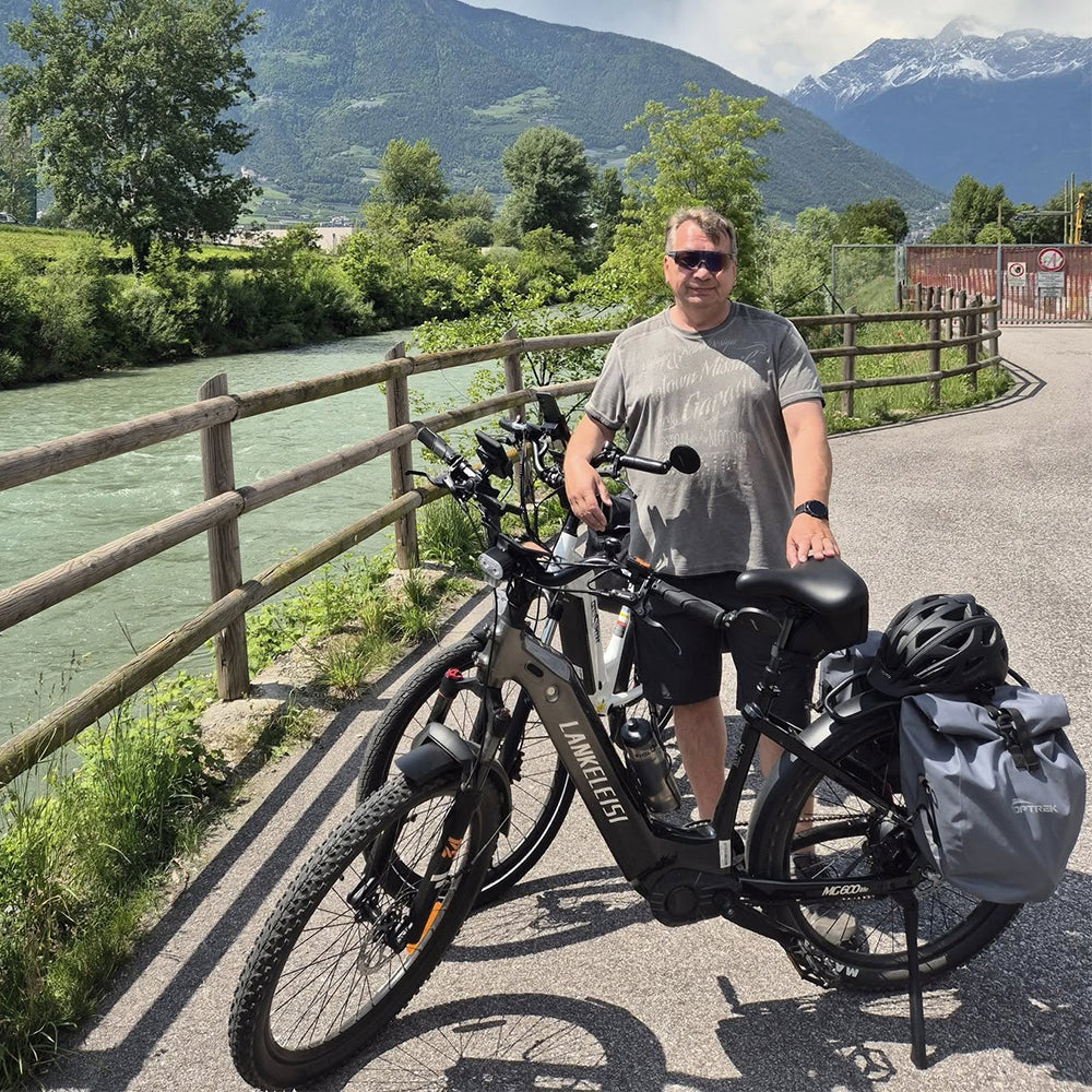 Lankeleisi MG600 Lite 250W 27.5" Electric Trekking Bike 720Wh SUV E-bike with Torque Sensor 36V 20Ah Battery [Pre-order]