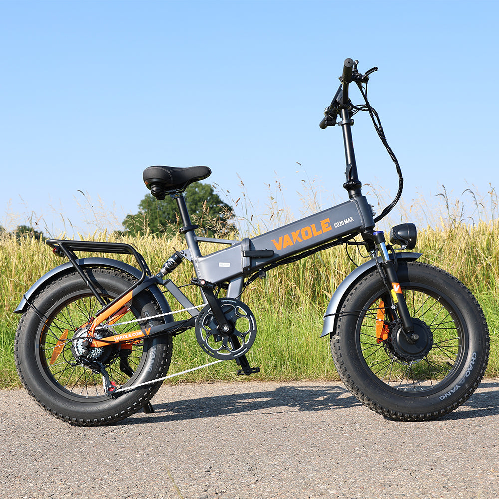 Vakole CO20 MAX 750W*2 Dual Motor 20" Folding Fat Bike 960Wh with Torque Sensor 20Ah Battery  [Pre-order]