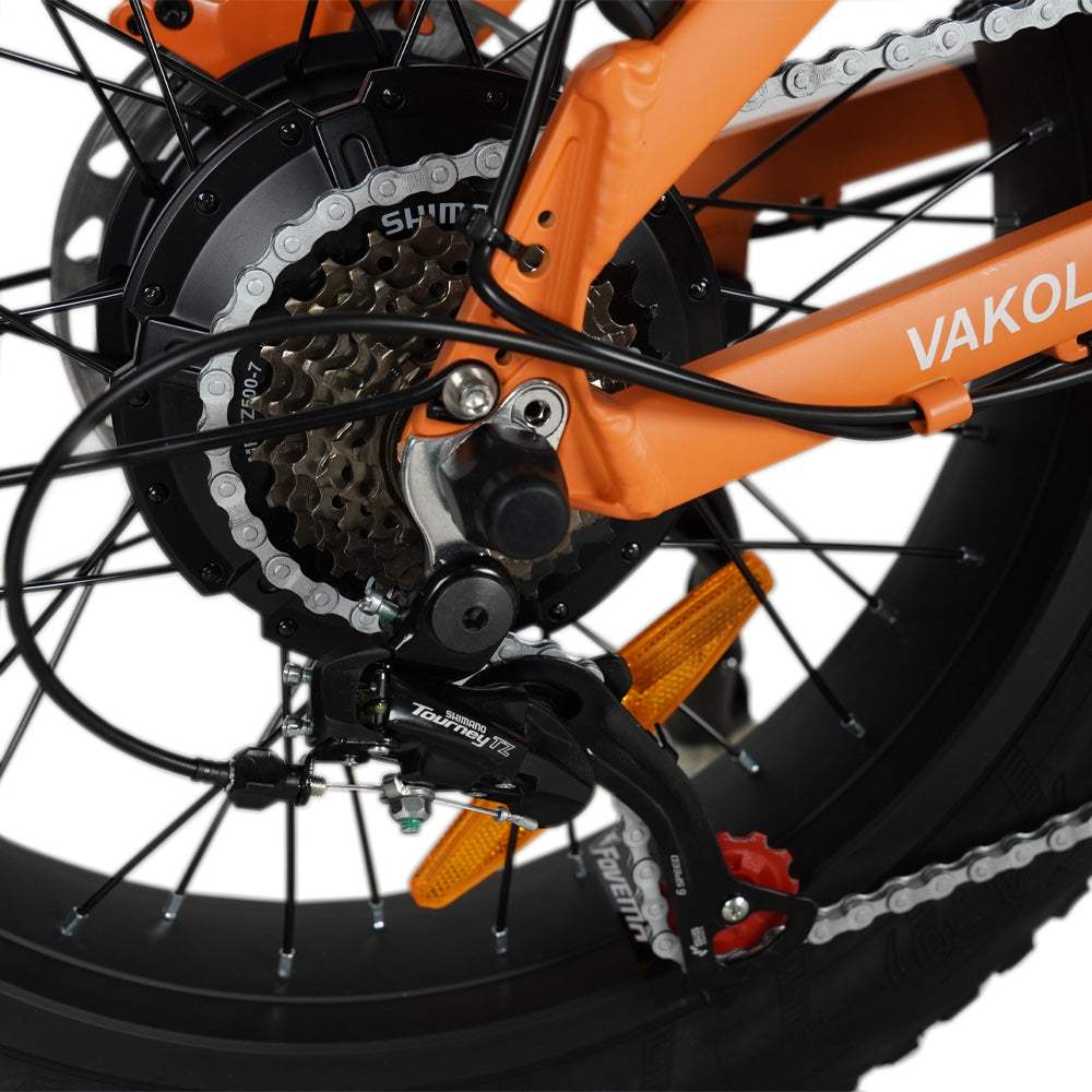 Vakole CO20 MAX 750W*2 Dual Motor 20" Folding Fat Bike 960Wh with Torque Sensor 20Ah Battery  [Pre-order]