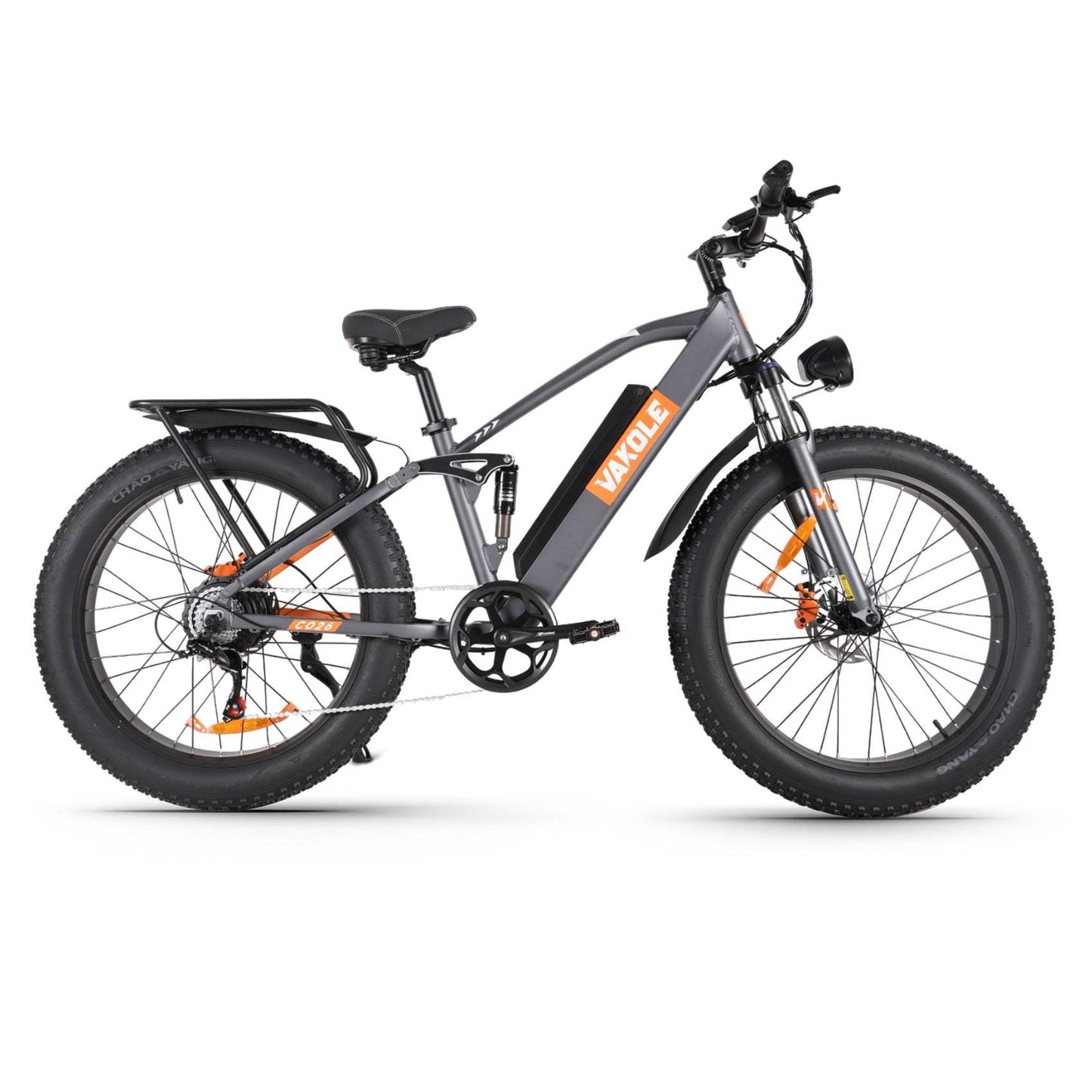 Vakole CO26 750W 26" Fat Bike 768Wh Full Suspension E-Mountain Bike 48V 16Ah Battery [Pre-Order]